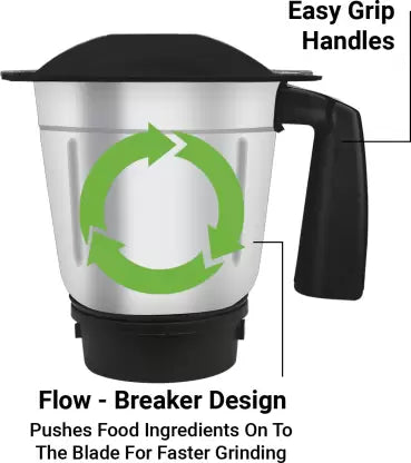 Inalsa MaxxBlend 750 Mixer Grinder (3 Jars, Black) Inalsa MaxxBlend 750 Mixer Grinder (3 Jars, Black)